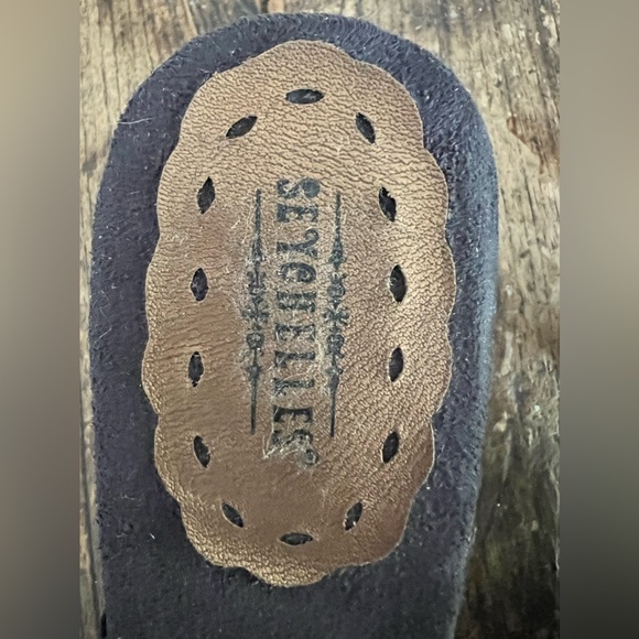 Seychelles platform Clogs Embroidery and Leather Floral Mules 4 inch Heels Sz 10 - Picture 6 of 8